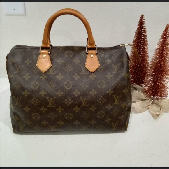 LV Monogram Speedy with lock and key - Picture 1 of 15